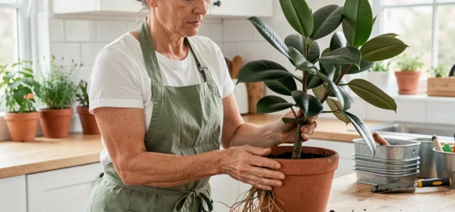 Rempoter un ficus benjamina facilement : guide pratique pour éviter la perte de feuilles